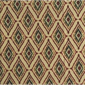 Diamond/Geometric Spice Tan Argyle Tribal Blender Quilting Cotton Fabric BTY